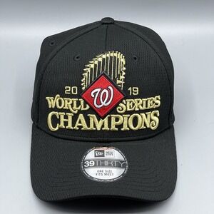 Washington Nationals Men's Baseball Cap World Series 2019 Champions Stretch Fit